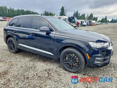 Czwarte zdjęcie samochodu z boku: 2018 AUDI Q7 PREMIUM PLUS VIN:WA1LAAF70JD015493 - miniatura
