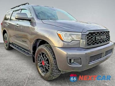 Drugie zdjęcie samochodu z przodu: 2021 TOYOTA SEQUOIA TRD PRO VIN:5TDEY5B10MS182254 - miniatura
