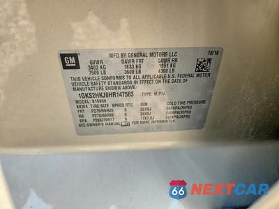 Zdjęcie 13 z 13 samochodu: 2017 GMC YUKON XL DENALI VIN:1GKS2HKJ0HR147583 - miniatura