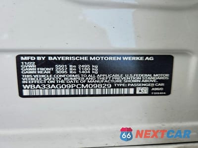 Zdjęcie 12 z 12 samochodu: 2023 BMW 530XE VIN:WBA33AG09PCM09829 - miniatura