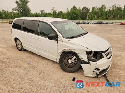 Czwarte zdjęcie samochodu z boku: 2017 DODGE GRAND CARAVAN SE VIN:2C4RDGBG5HR568888 - miniatura