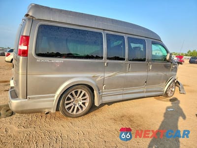 Trzecie zdjęcie samochodu z tyłu: 2021 GMC SAVANA G2500 VIN:1GTW7AFP8M1250280 - miniatura