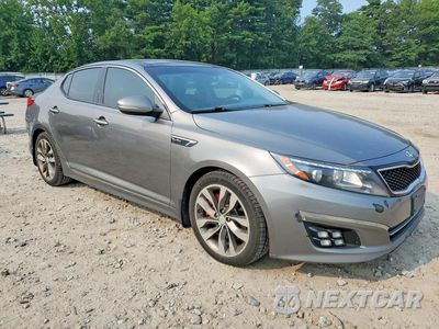 Czwarte zdjęcie samochodu z boku: 2014 KIA OPTIMA SXL TURBO VIN:5XXGR4A60FG360617 - miniatura