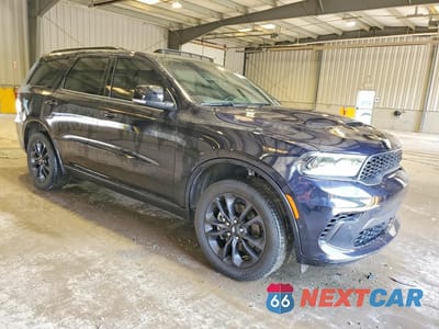 Czwarte zdjęcie samochodu z boku: 2025 DODGE DURANGO GT VIN:1C4RDJDG9SC524466 - miniatura