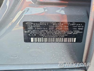 Zdjęcie 13 z 13 samochodu: 2025 HYUNDAI SONATA HYBRID SEL VIN:KMHL34JJ9SA123484 - miniatura