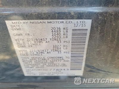 Zdjęcie 12 z 12 samochodu: 2016 NISSAN ROGUE S VIN:5N1AT2MT7GC778943 - miniatura