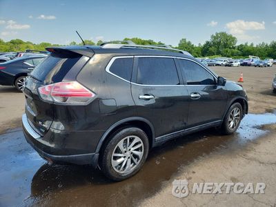Trzecie zdjęcie samochodu z tyłu: 2014 NISSAN ROGUE SL VIN:5N1AT2MV4EC845884 - miniatura