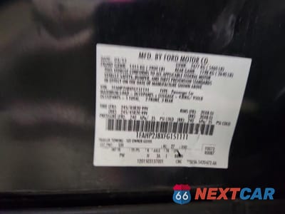 Zdjęcie 12 z 12 samochodu: 2015 FORD TAURUS LIMITED VIN:1FAHP2J8XFG151111 - miniatura
