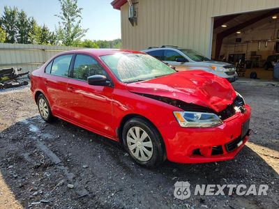 Czwarte zdjęcie samochodu z boku: 2013 VOLKSWAGEN JETTA BASE VIN:3VW1K7AJXDM263367 - miniatura