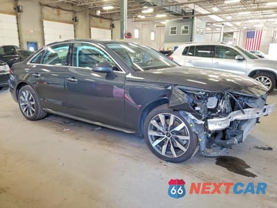Czwarte zdjęcie samochodu z boku: 2021 AUDI A4 PREMIUM 40 VIN:WAUABAF42MN007598 - miniatura