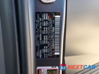 Zdjęcie 12 z 12 samochodu: 2023 HYUNDAI IONIQ 5 SEL VIN:KM8KNDAF7PU176806 - miniatura