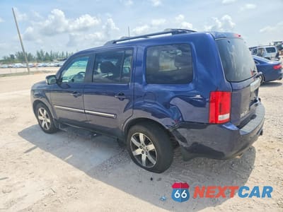 Drugie zdjęcie samochodu z przodu: 2013 HONDA PILOT TOURING VIN:5FNYF4H91DB010748 - miniatura