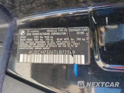 Zdjęcie 12 z 12 samochodu: 1996 BMW Z3 1.9 VIN:4USCH7326TLB72349 - miniatura