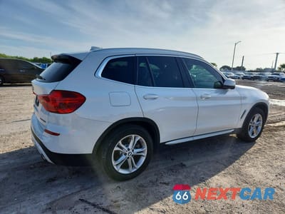 Trzecie zdjęcie samochodu z tyłu: 2019 BMW X3 SDRIVE30I VIN:5UXTR7C51KLF27065 - miniatura