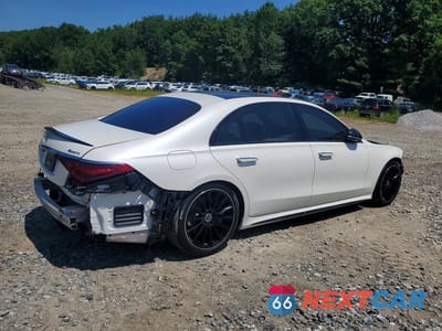 Trzecie zdjęcie samochodu z tyłu: 2023 MERCEDES-BENZ S S580E 4MATIC VIN:W1K6G6KB8PA201274 - miniatura