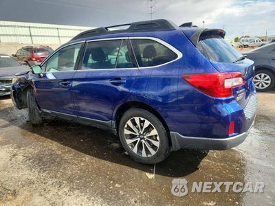 Drugie zdjęcie samochodu z przodu: 2016 SUBARU OUTBACK 2.5I LIMITED VIN:4S4BSALC1G3287786 - miniatura