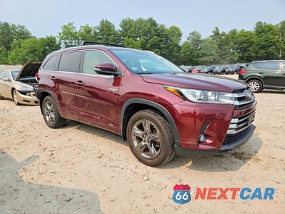 Czwarte zdjęcie samochodu z boku: 2017 TOYOTA HIGHLANDER HYBRID LIMITED PLATINUM VIN:5TDDGRFH6HS026030 - miniatura