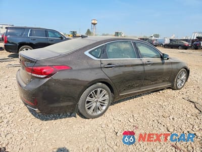 Trzecie zdjęcie samochodu z tyłu: 2019 GENESIS G80 3.8 VIN:KMTFN4JE1KU325167 - miniatura