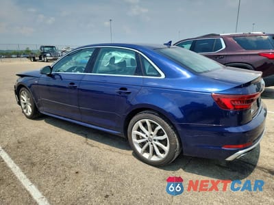 Drugie zdjęcie samochodu z przodu: 2019 AUDI A4 PREMIUM PLUS VIN:WAUENAF49KN005854 - miniatura