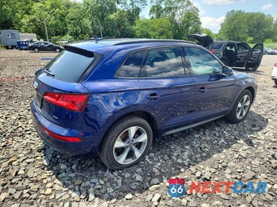 Trzecie zdjęcie samochodu z tyłu: 2020 AUDI Q5 PREMIUM VIN:WA1ANAFY2L2114013 - miniatura