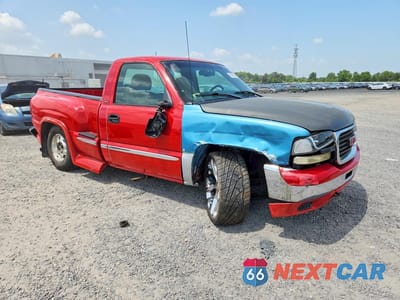 Czwarte zdjęcie samochodu z boku: 2001 GMC NEW SIERRA K1500 VIN:1GTEK14T61Z291465 - miniatura