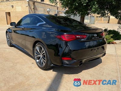 Trzecie zdjęcie samochodu z tyłu: 2018 INFINITI Q60 3.0T LUXE VIN:JN1EV7EL9JM391035 - miniatura