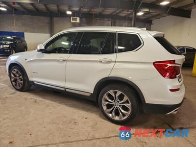Drugie zdjęcie samochodu z przodu: 2017 BMW X3 XDRIVE28I VIN:5UXWX9C5XH0T09213 - miniatura