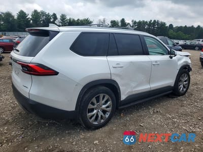 Trzecie zdjęcie samochodu z tyłu: 2024 TOYOTA GRAND HIGHLANDER LIMITED VIN:5TDAAAB5XRS055615 - miniatura