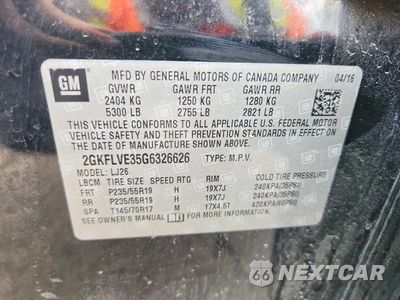 Zdjęcie 13 z 13 samochodu: 2016 GMC TERRAIN DENALI VIN:2GKFLVE35G6326626 - miniatura