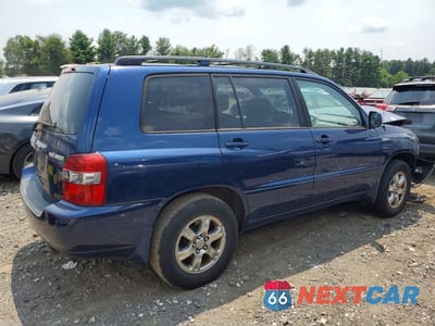 Trzecie zdjęcie samochodu z tyłu: 2006 TOYOTA HIGHLANDER LIMITED VIN:JTEEP21A660142300 - miniatura