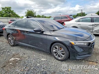 Czwarte zdjęcie samochodu z boku: 2018 HONDA ACCORD LX VIN:1HGCV1F15JA023467 - miniatura