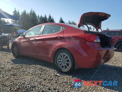 Drugie zdjęcie samochodu z przodu: 2013 HYUNDAI ELANTRA GLS VIN:KMHDH4AE9DU638317 - miniatura