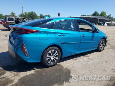 Trzecie zdjęcie samochodu z tyłu: 2020 TOYOTA PRIUS PRIME LE VIN:JTDKARFP8L3143277 - miniatura