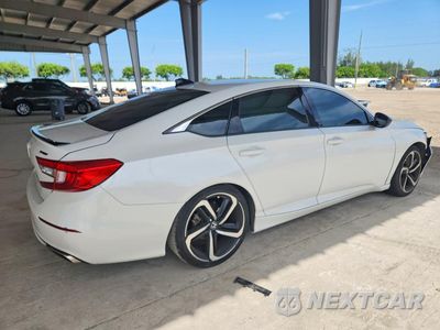 Trzecie zdjęcie samochodu z tyłu: 2021 HONDA ACCORD SPORT SE VIN:1HGCV1F43MA066025 - miniatura