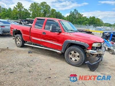 Czwarte zdjęcie samochodu z boku: 2006 GMC NEW SIERRA K1500 VIN:1GTEK19B66Z232875 - miniatura