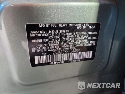 Zdjęcie 13 z 13 samochodu: 2015 SUBARU FORESTER 2.5I PREMIUM VIN:JF2SJAFC8FH544898 - miniatura