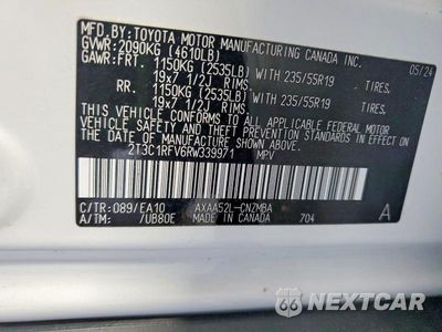 Zdjęcie 13 z 13 samochodu: 2024 TOYOTA RAV4 XLE PREMIUM VIN:2T3C1RFV6RW339971 - miniatura