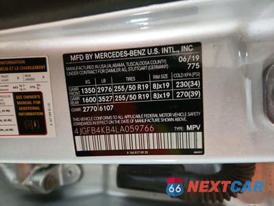 Zdjęcie 13 z 13 samochodu: 2020 MERCEDES-BENZ GLE 350 4MATIC VIN:4JGFB4KB4LA059766 - miniatura