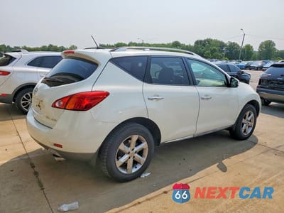 Trzecie zdjęcie samochodu z tyłu: 2009 NISSAN MURANO S VIN:JN8AZ18WX9W207762 - miniatura
