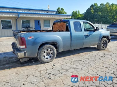 Trzecie zdjęcie samochodu z tyłu: 2008 GMC SIERRA K1500 VIN:1GTEK19078E188538 - miniatura