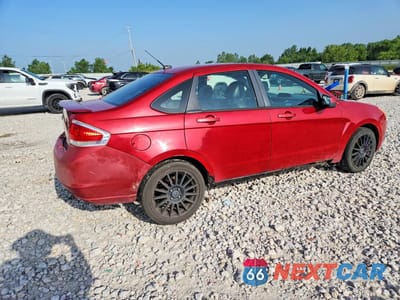 Trzecie zdjęcie samochodu z tyłu: 2009 FORD FOCUS SES VIN:1FAHP36N09W261597 - miniatura