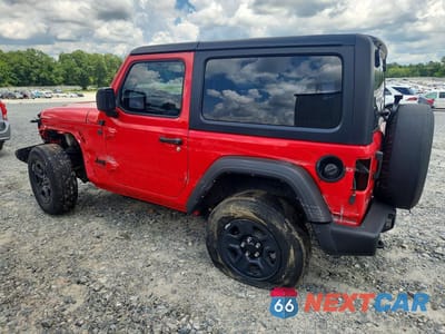 Drugie zdjęcie samochodu z przodu: 2022 JEEP WRANGLER SPORT VIN:1C4HJXAG7NW235035 - miniatura