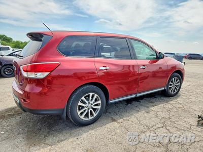Trzecie zdjęcie samochodu z tyłu: 2015 NISSAN PATHFINDER S VIN:5N1AR2MM3FC619617 - miniatura