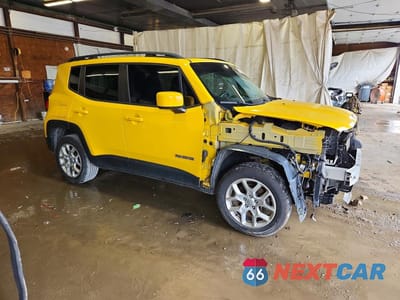 Czwarte zdjęcie samochodu z boku: 2016 JEEP RENEGADE LATITUDE VIN:ZACCJBBT6GPD09120 - miniatura