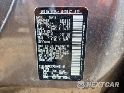 Zdjęcie 13 z 13 samochodu: 2016 NISSAN QUEST 3.5 SV VIN:JN8AE2KP5G9151437 - miniatura