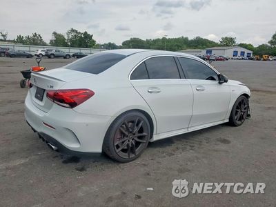 Trzecie zdjęcie samochodu z tyłu: 2021 MERCEDES-BENZ A 35 AMG VIN:W1K3G5BB9MJ321173 - miniatura