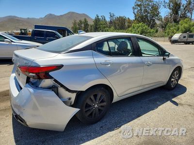 Trzecie zdjęcie samochodu z tyłu: 2021 NISSAN VERSA SV VIN:3N1CN8EV0ML894143 - miniatura
