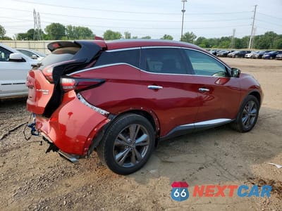 Trzecie zdjęcie samochodu z tyłu: 2021 NISSAN MURANO PLATINUM VIN:5N1AZ2DS0MC145914 - miniatura