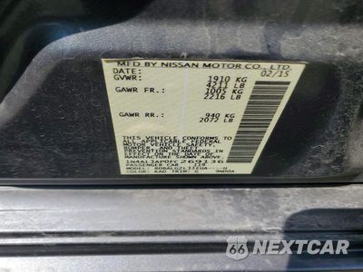 Zdjęcie 12 z 12 samochodu: 2015 NISSAN ALTIMA 2.5 S VIN:1N4AL3AP0FC269136 - miniatura