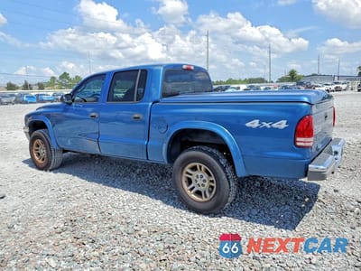 Drugie zdjęcie samochodu z przodu: 2004 DODGE DAKOTA QUAD SLT VIN:1D7HG48N04S764422 - miniatura